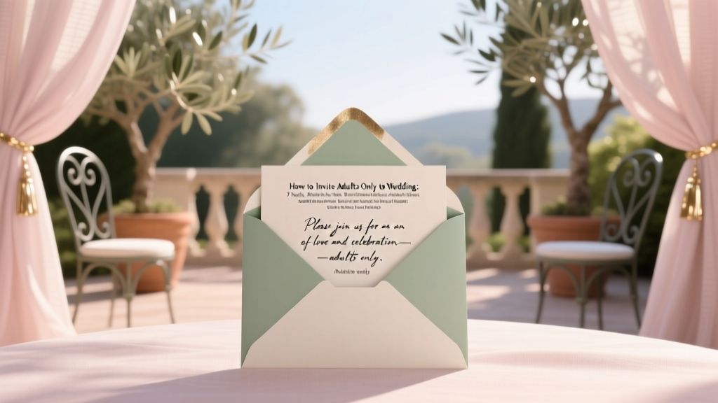How to Invite Adults Only to Wedding: 7 Tactful, Stress-Free Steps That Prevent Offense, Avoid Awkwardness, and Keep Your Vision Intact (Without Saying 'No Kids' on the Envelope)