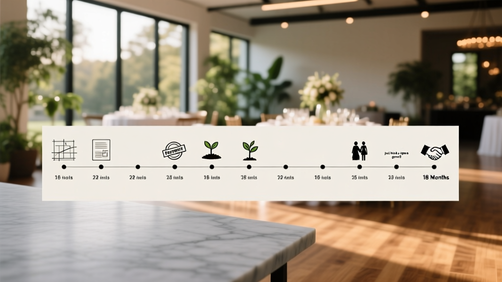 How to Open a Wedding Venue: The Realistic 18-Month Roadmap (Not the 'Just Book a Space & Profit' Myth You’ve Been Sold)
