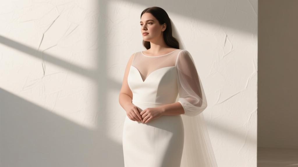 Why Most Plus-Size Brides Overlook This One Sleeve Style in A-Line Wedding Dresses (And How It Solves Coverage, Confidence & Comfort All at Once)