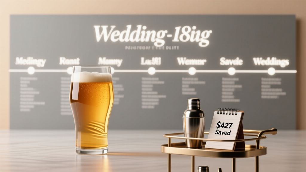 How Much Beer to Get for Wedding: The Exact Formula (Not Guesswork) That Saves Couples $427+ on Alcohol—Based on 187 Real Weddings & Bartender Data
