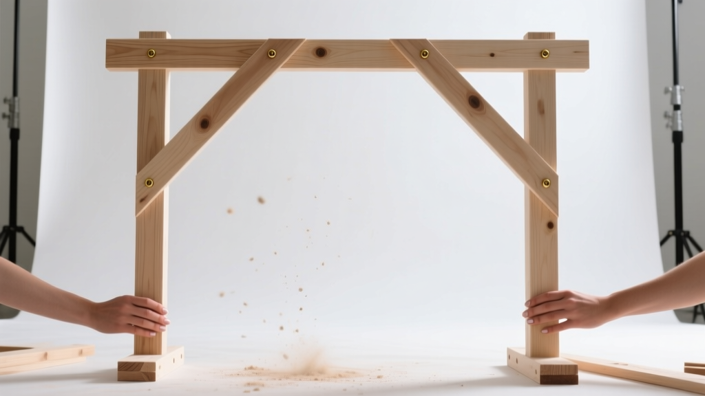 How to Build a Frame Wedding Arch DIY in Under $120 (No Power Tools Needed): 7 Foolproof Steps That Prevent Wobbling, Splintering, and Last-Minute Panic
