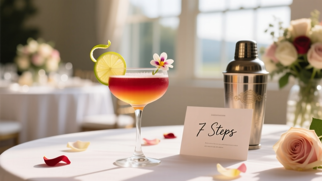 How to Create a Signature Cocktail for Wedding: 7 Stress-Free Steps That Take Less Than 90 Minutes (No Bartending Degree Required)