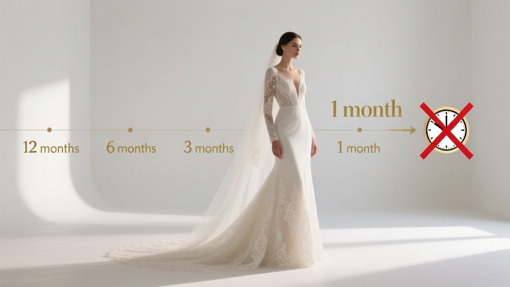How Soon to Look for Wedding Dress: The Exact Timeline You Need (Not the One You’ve Been Told) — Start Too Late? You’ll Pay $1,200+ in Rush Fees, Lose Your Dream Silhouette, or Settle for ‘Good Enough’