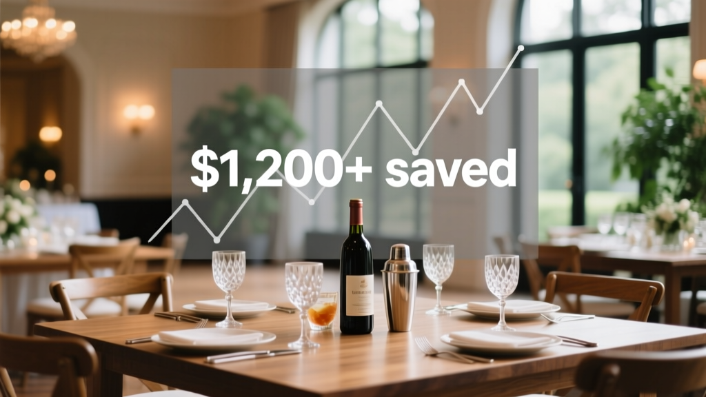 How to Estimate Alcohol for Wedding: The Stress-Free 5-Step Formula That Saves Couples $1,200+ (and Prevents Empty Bars & Wasted Liquor)