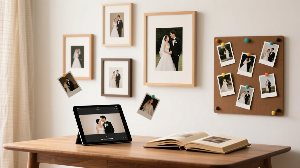 How to Display Wedding Photos Like a Pro: 7 Foolproof Ways (No Framing Skills or Big Budget Required) — From Digital Slideshows to Gallery Walls That Spark Joy Every Day