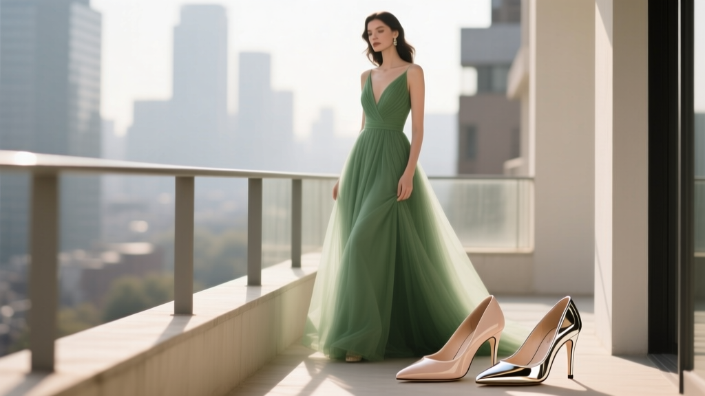 What Colour Shoes to Wear with Green Dress for Wedding: 7 Foolproof Pairings (Backed by Stylists, Real Brides & Colour Science)
