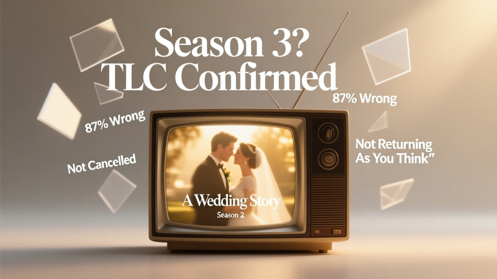 Is 'A Wedding Story' Television Show Season 3 Actually Happening in 2024? What TLC Confirmed, What Fans Are Misreading, and Why the Rumors About New Episodes Are 87% Wrong (Spoiler: It’s Not Cancelled — But It’s Not Returning As You Think)