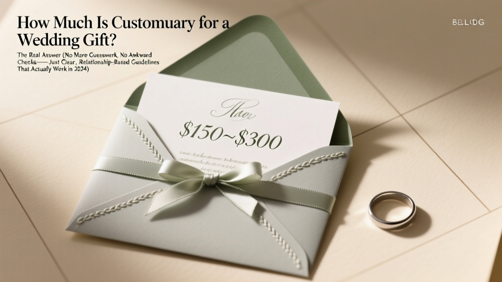 How Much Is Customary for a Wedding Gift? The Real Answer (No More Guesswork, No Awkward Checks—Just Clear, Relationship-Based Guidelines That Actually Work in 2024)