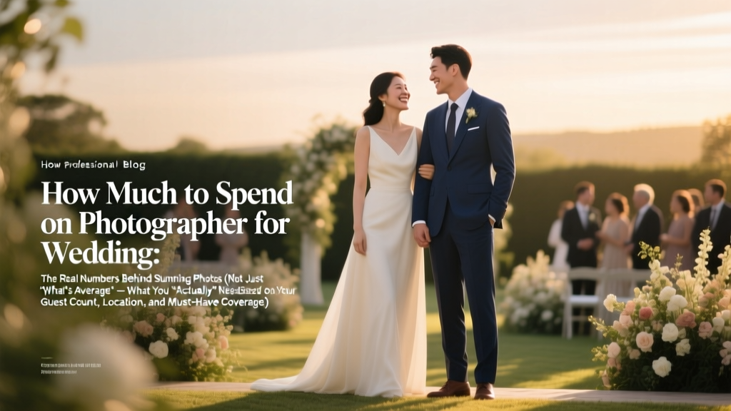 How Much to Spend on Photographer for Wedding: The Real Numbers Behind Stunning Photos (Not Just 'What’s Average' — What You *Actually* Need Based on Your Guest Count, Location, and Must-Have Coverage)