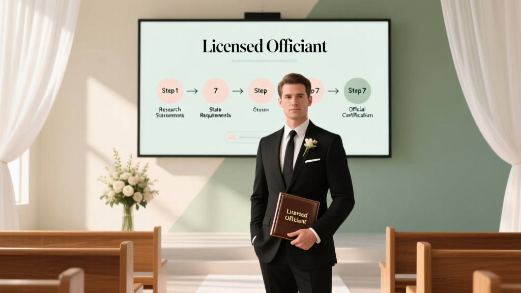 How Do You Get Licensed to Perform Weddings? The Exact 7-Step Process (No Guesswork, No Rejected Applications — Just State-by-State Clarity in Under 10 Minutes)