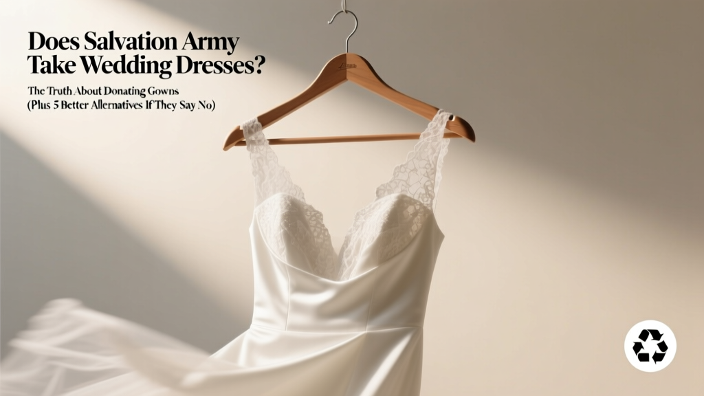 Does Salvation Army Take Wedding Dresses? The Truth About Donating Gowns (Plus 5 Better Alternatives If They Say No)