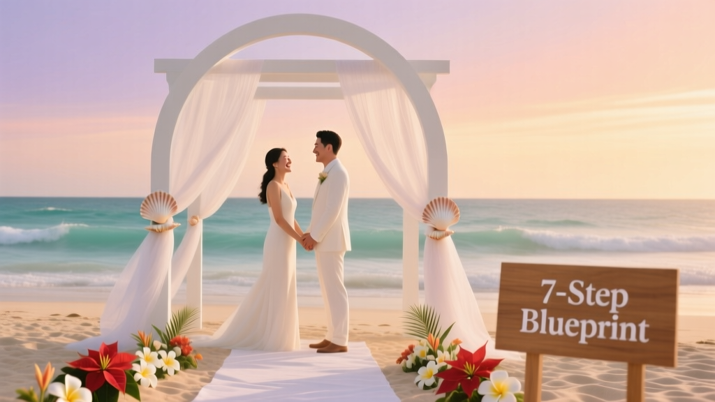 How to Set Up a Beach Wedding Without Losing Your Mind: The 7-Step Stress-Free Blueprint That Cuts Planning Time by 60% (Backed by 127 Real Couples’ Data)