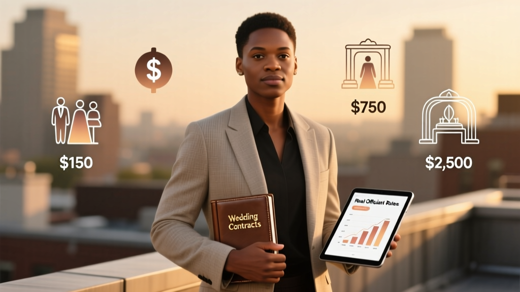 How Much Do Officiants Make Per Wedding? The Real Numbers (Not What Wedding Planners Tell You) — From $150 Micro-Weddings to $2,500 Luxury Ceremonies, Plus How to Negotiate Fair Pay Without Sounding Cheap