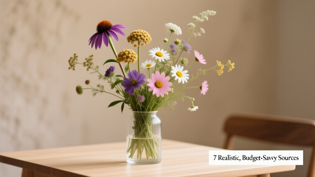 Where to Buy Wildflowers for Wedding: 7 Realistic, Budget-Savvy Sources (That Won’t Sacrifice Freshness, Ethics, or Instagram-Worthy Stems)