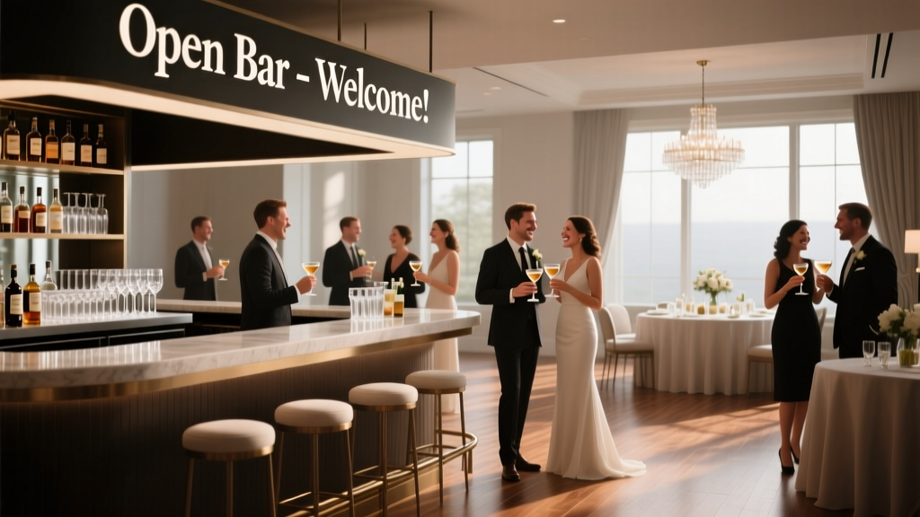 How Does Open Bar Work at Weddings? The Truth About Costs, Logistics, and Guest Experience (So You Don’t Overspend or Under-Serve)
