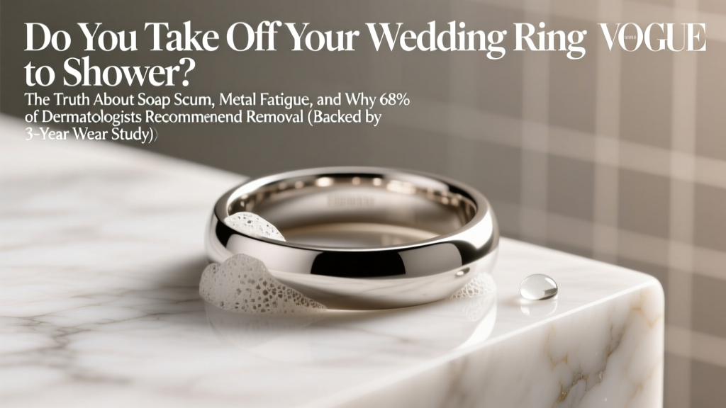 Do You Take Off Your Wedding Ring to Shower? The Truth About Soap Scum, Metal Fatigue, and Why 68% of Dermatologists Recommend Removal (Backed by 3-Year Wear Study)