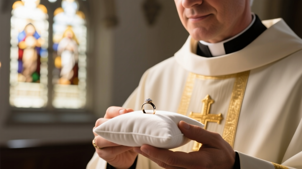Can a priest bless a new wedding ring? Yes—but only if these 5 canonical conditions are met (most couples miss #3 and risk invalidating the blessing)