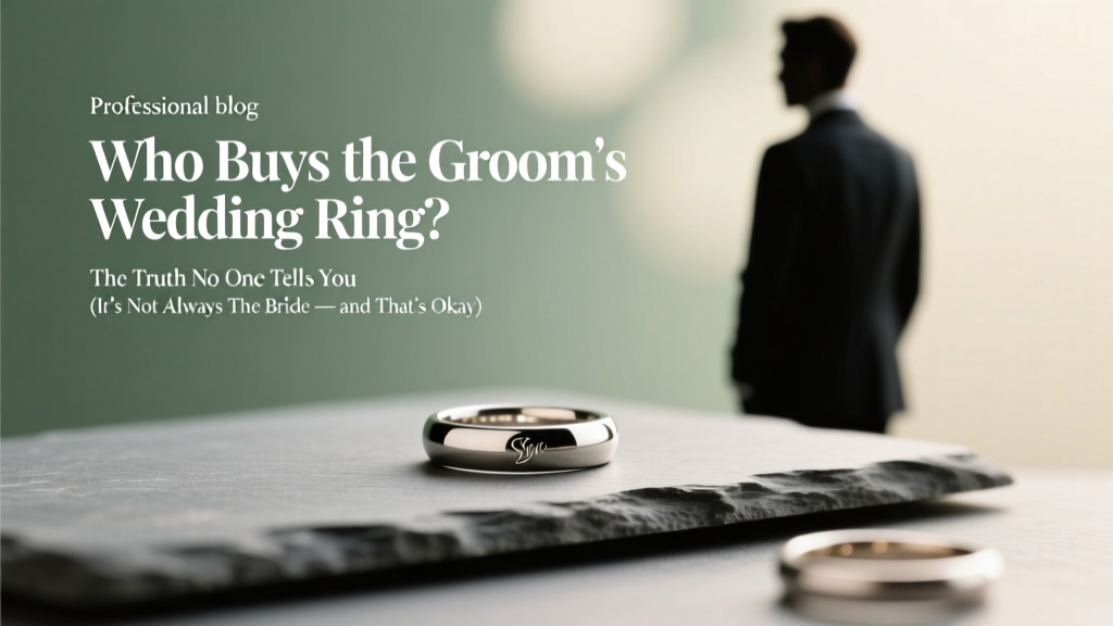 Who Buys the Groom's Wedding Ring? The Truth No One Tells You (It’s Not Always the Bride — and That’s Okay)