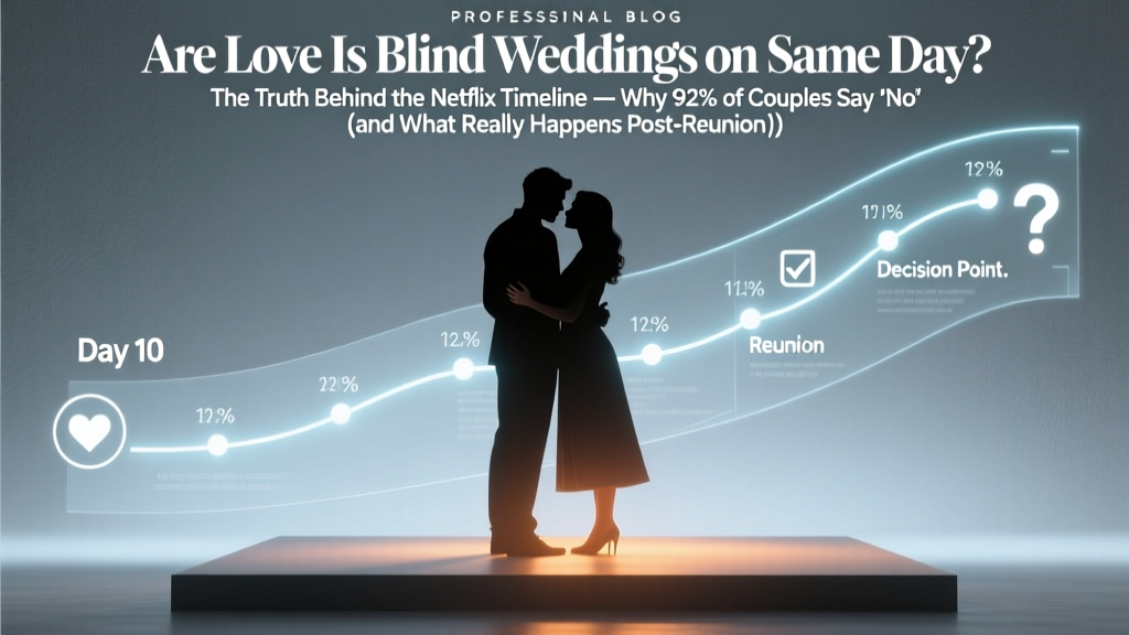 Are Love Is Blind Weddings on Same Day? The Truth Behind the Netflix Timeline — Why 92% of Couples Say 'No' (and What Really Happens Post-Reunion)