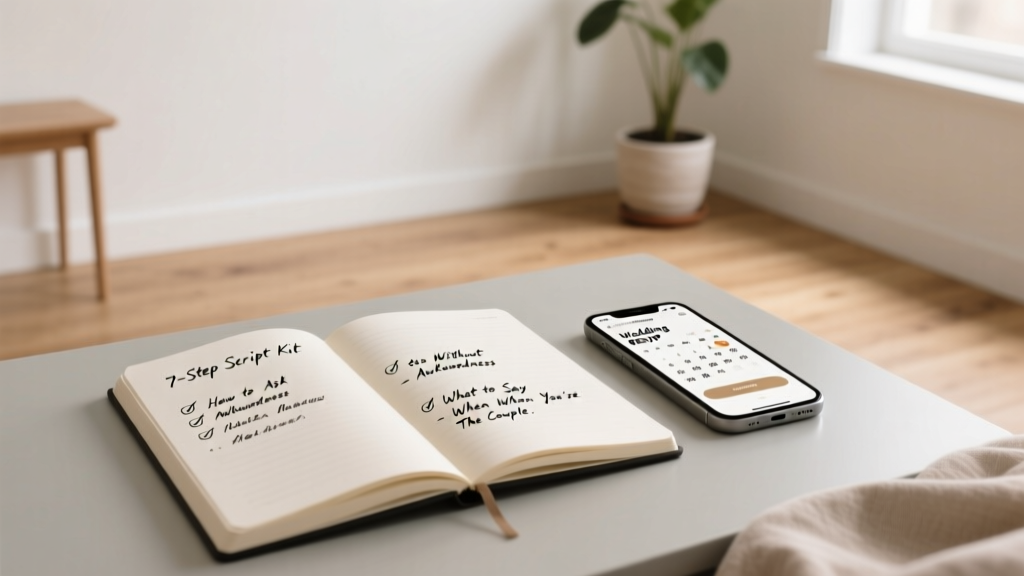 How to Ask If Someone Is Invited to a Wedding—Without Awkwardness, Guilt, or Ghosting: A 7-Step Script Kit for Guests, Plus What to Say When You’re the Couple (and Why ‘Just Checking’ Is the #1 Mistake)