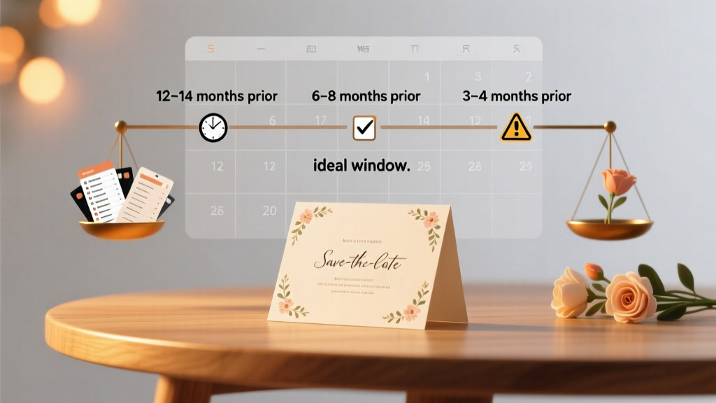 When Should Wedding Save the Dates Go Out? The Exact Timeline (With Real-World Exceptions) — Because Sending Them Too Early or Too Late Can Cost You Guests, Venues, and Peace of Mind