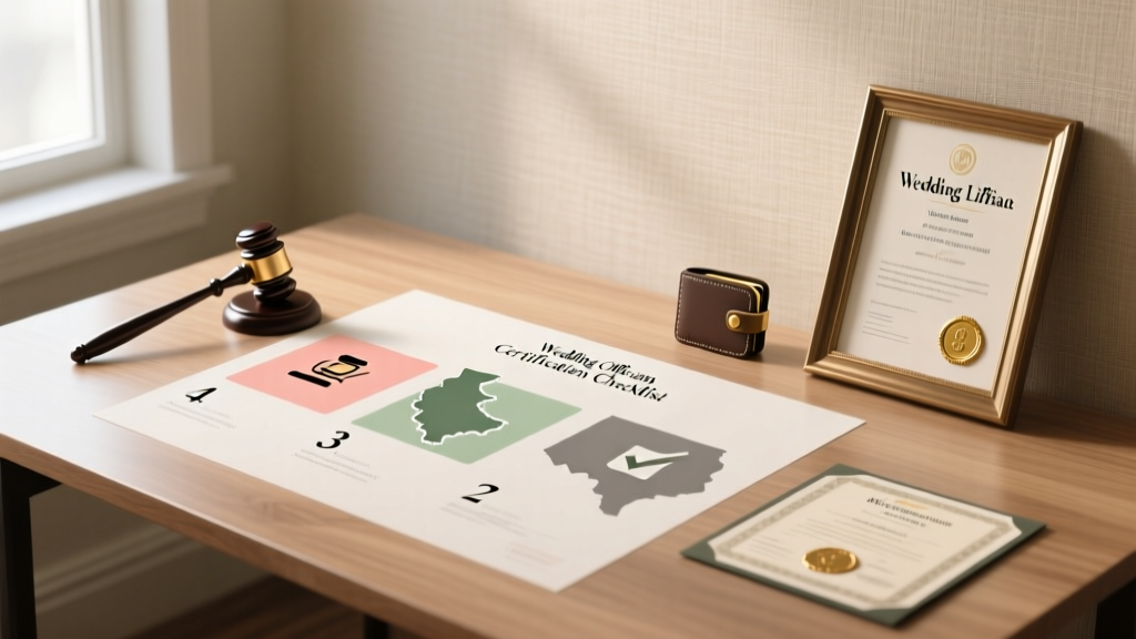 How to Become a Certified Wedding Officiant in 2024: The Only 7-Step Checklist You’ll Actually Need (No Legal Surprises, No State Confusion, No Wasted Fees)