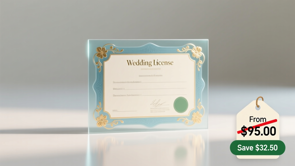 How Much Is a Wedding License in Florida? Here’s the Exact Cost (Plus $32.50 Savings You’re Probably Missing — and Why Most Couples Wait Too Long)