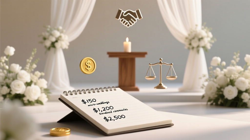 How Much Do Wedding Officiants Get Paid? The Real Numbers (2024) — From $150 Micro-Weddings to $2,500 Luxury Ceremonies, Plus How to Negotiate Fairly Without Overspending