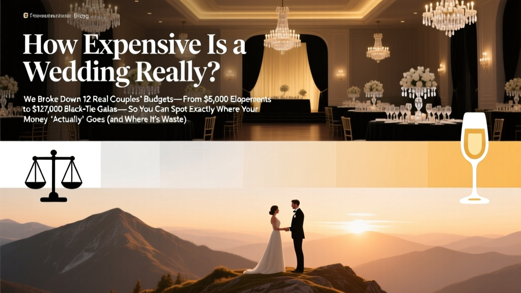 How Expensive Is a Wedding Really? We Broke Down 12 Real Couples’ Budgets—From $5,000 Elopements to $127,000 Black-Tie Galas—So You Can Spot Exactly Where Your Money *Actually* Goes (and Where It’s Wasted)