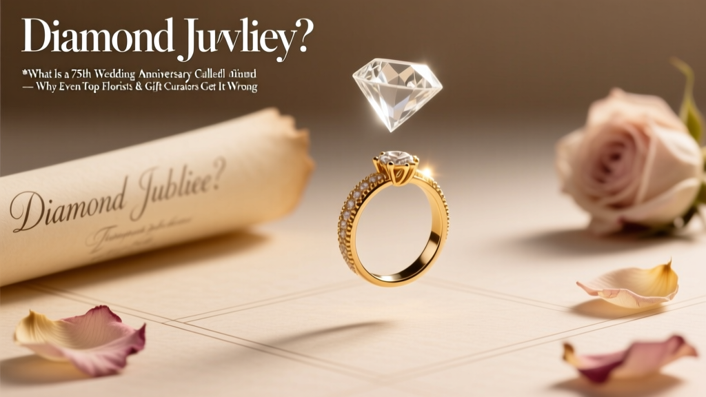 What Is a 75th Wedding Anniversary Called? The Surprising Truth Behind the 'Diamond Jubilee' Myth—and Why Even Top Florists & Gift Curators Get It Wrong