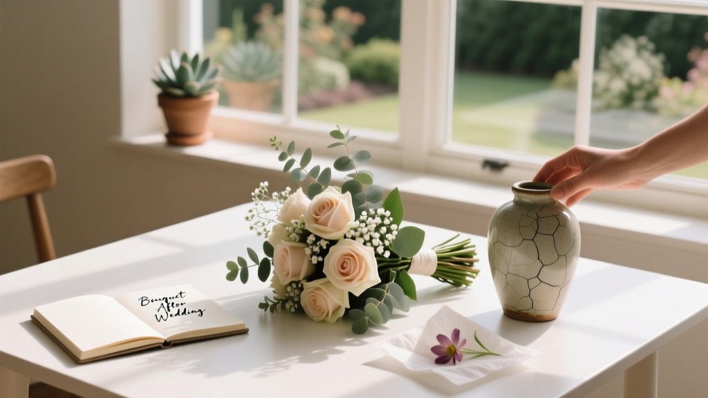 What to Do With Bouquet After Wedding: 7 Realistic, Budget-Smart & Emotionally Meaningful Options (That Won’t Collect Dust in Your Closet)