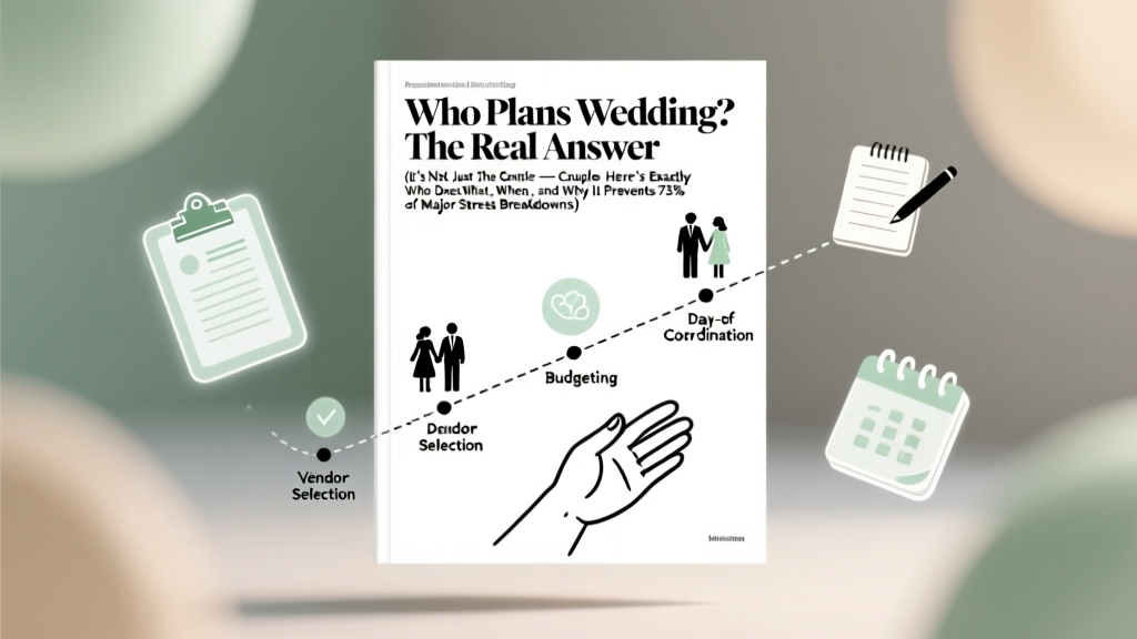 Who Plans Wedding? The Real Answer (It’s Not Just the Couple — Here’s Exactly Who Does What, When, and Why It Prevents 73% of Major Stress Breakdowns)