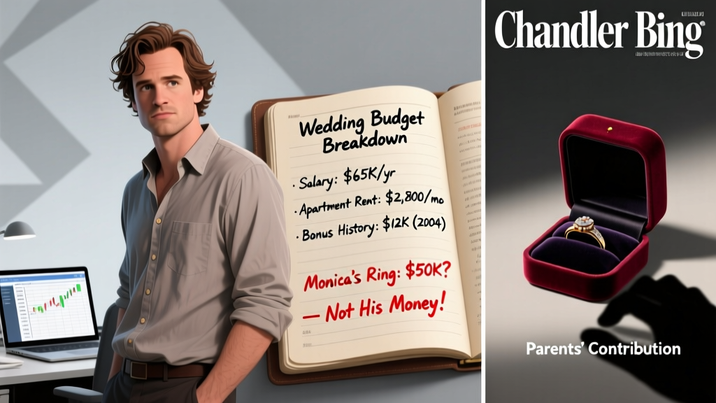How Much Money Does Chandler Bing Have for the Wedding? The Real Financial Breakdown—From His Salary to Apartment Rent, Bonus History, and Why Monica’s Ring Wasn’t $50K (Spoiler: It Wasn’t His Money Alone)