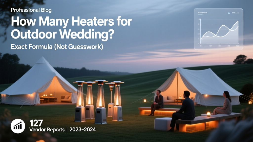 How Many Heaters for Outdoor Wedding? The Exact Formula (Not Guesswork) — Based on Real Guest Comfort Data, Wind Charts, & 127 Vendor Reports from 2023–2024