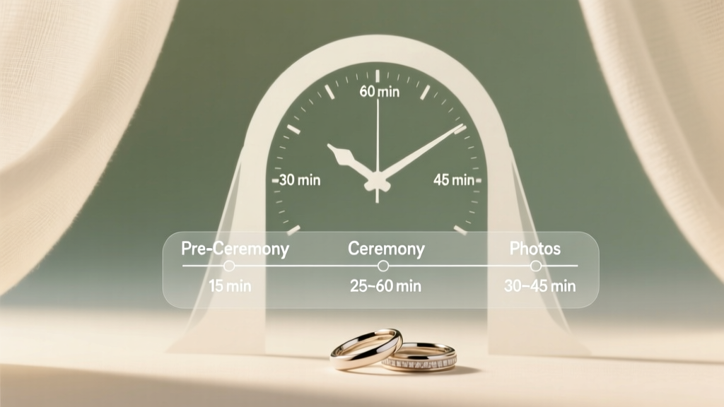 How Long Is a Wedding Service *Really*? The Truth Behind Timing Myths (Plus Exact Minutes by Ceremony Type, Officiant Style & Venue Constraints You’re Not Being Told)