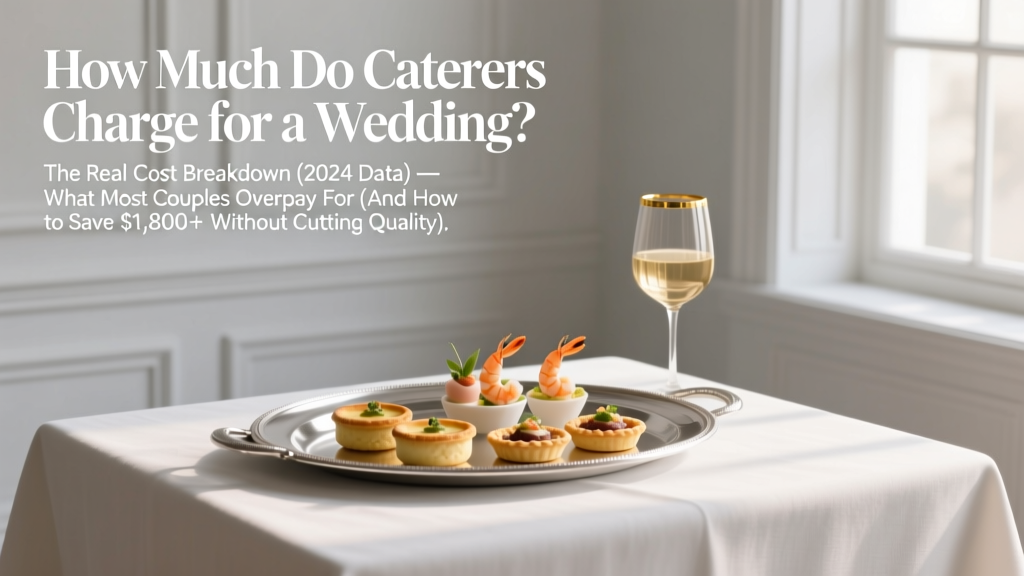 How Much Do Caterers Charge for a Wedding? The Real Cost Breakdown (2024 Data) — What Most Couples Overpay For (And How to Save $1,800+ Without Cutting Quality)