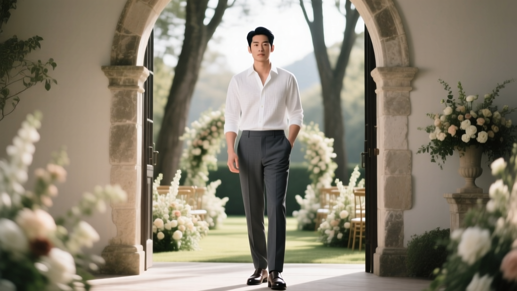 Can men wear a white shirt to a wedding? Yes—but only if you avoid these 5 etiquette landmines (and here’s exactly when it’s safe, stylish, and respectful)