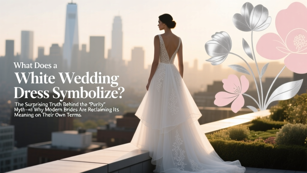 What Does a White Wedding Dress Symbolize? The Surprising Truth Behind the 'Purity' Myth—and Why Modern Brides Are Reclaiming Its Meaning on Their Own Terms