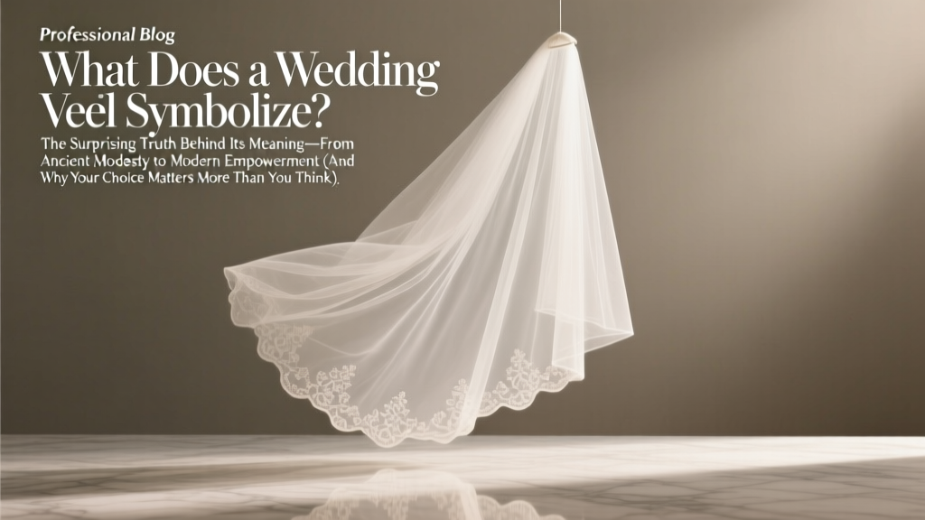 What Does a Wedding Veil Symbolize? The Surprising Truth Behind Its Meaning—From Ancient Modesty to Modern Empowerment (And Why Your Choice Matters More Than You Think)