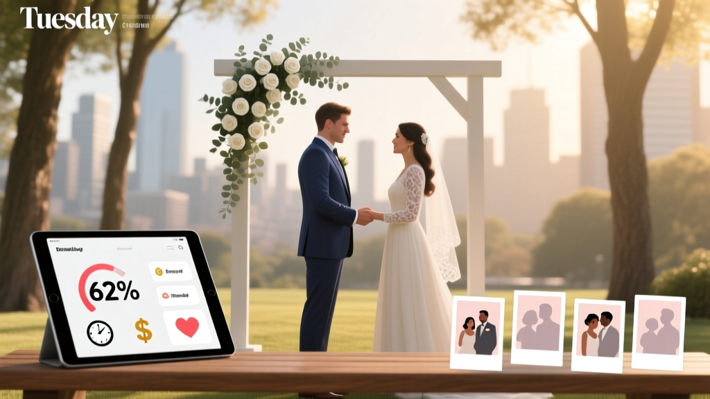 Are weekday weddings common? The surprising truth: 62% of modern couples are choosing Tuesday–Thursday ceremonies—and here’s exactly how much time, money, and stress they’re saving (plus 5 real couples’ blueprints)
