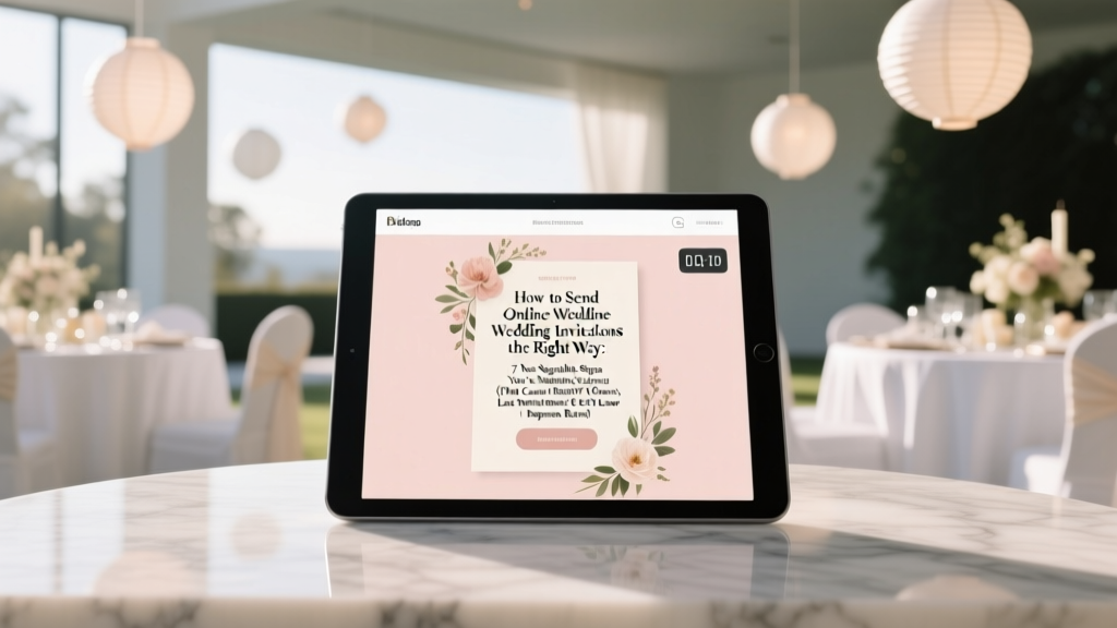 How to Send Online Wedding Invitations the Right Way: 7 Non-Negotiable Steps You’re Skipping (That Cause RSVP Chaos, Last-Minute Stress & 23% Lower Response Rates)