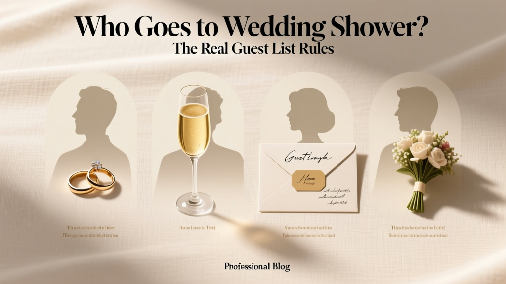 Who Goes to Wedding Shower? The Real Guest List Rules (No More Awkward Invites, Last-Minute Cancellations, or Hurt Feelings)