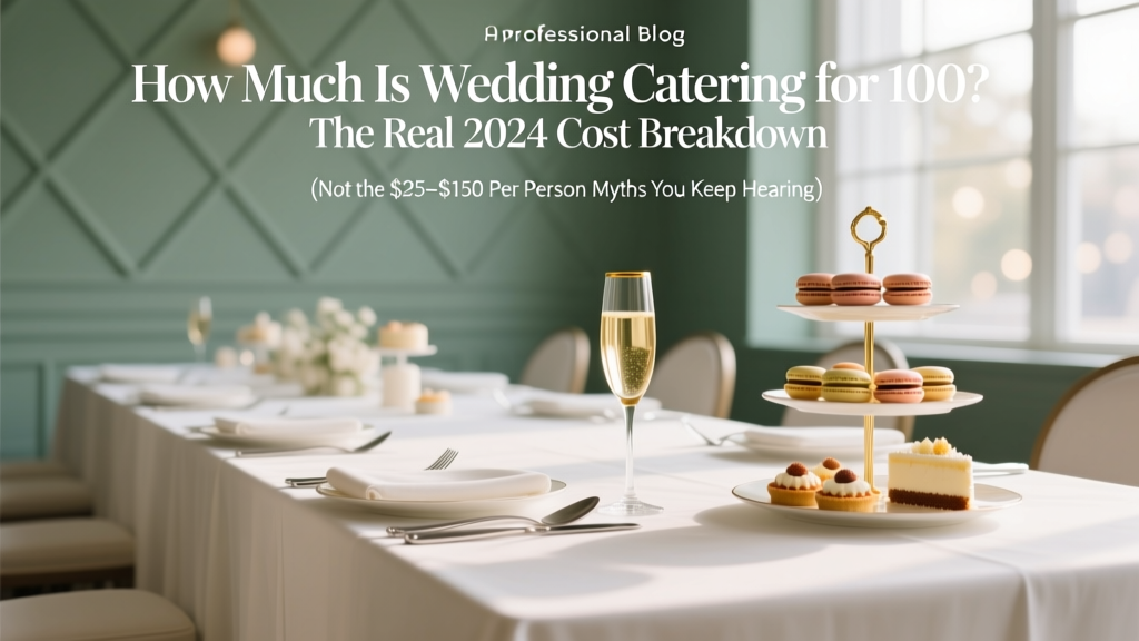 How Much Is Wedding Catering for 100? The Real 2024 Cost Breakdown (Not the $25–$150 Per Person Myths You Keep Hearing)