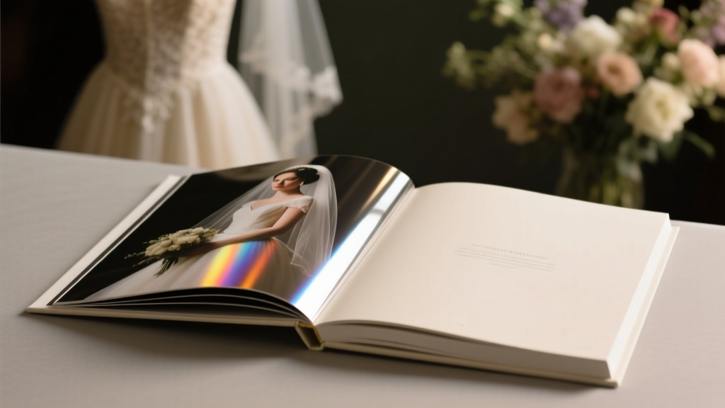 Should wedding photos be glossy or matte? The truth no photographer will tell you: how finish choice silently ruins your heirloom album’s longevity, color accuracy, and emotional impact—plus the 3-step test to choose *yours* in under 90 seconds.