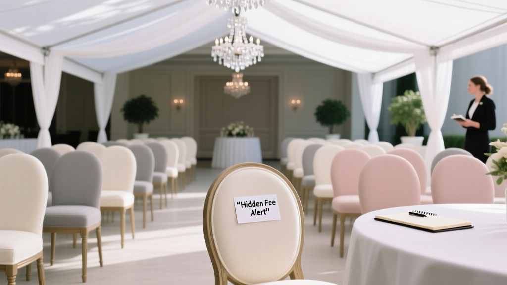 How to Rent Chairs for a Wedding: 7 Non-Negotiable Steps That Prevent Last-Minute Panic, Hidden Fees, and Mismatched Seating (Most Couples Skip #3)