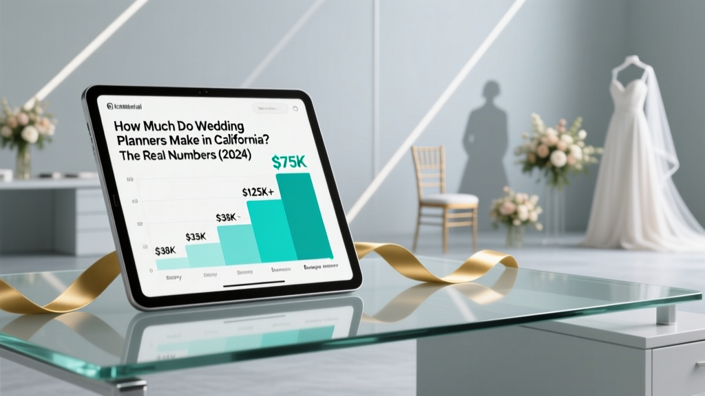 How Much Do Wedding Planners Make in California? The Real Numbers (2024) — From $38K Entry-Level to $125K+ for Boutique Owners, Plus Exactly How to Hit $75K in Year One