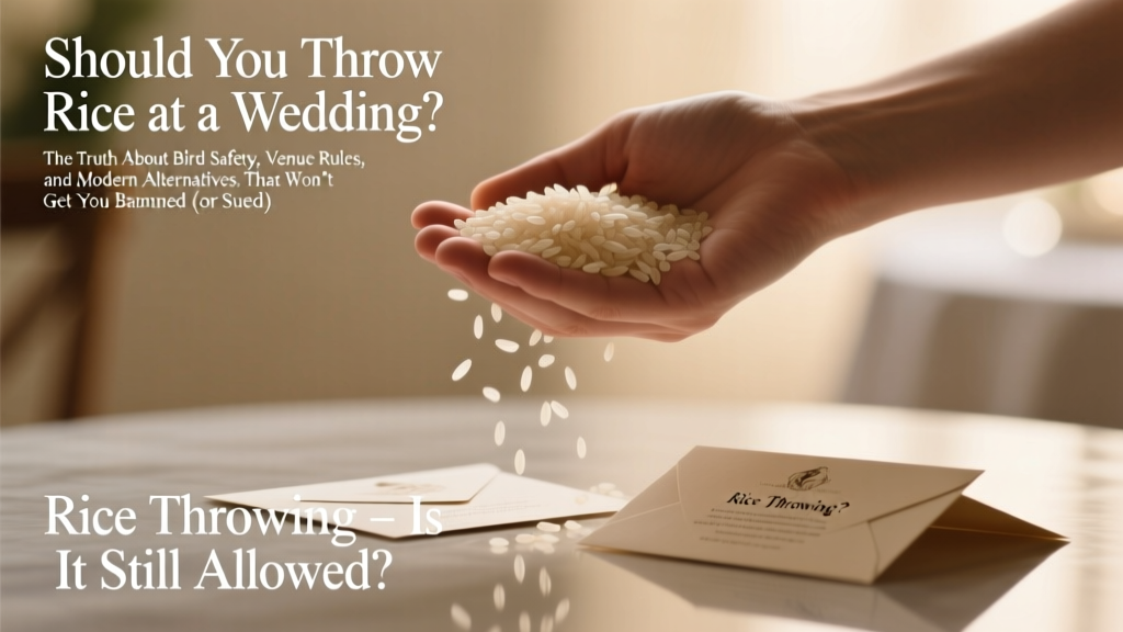Should You Throw Rice at a Wedding? The Truth About Bird Safety, Venue Rules, and Modern Alternatives That Won’t Get You Banned (or Sued)