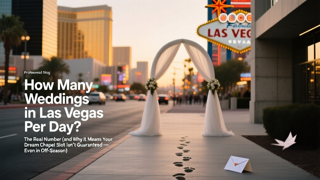 How Many Weddings in Las Vegas Per Day? The Real Number (and Why It Means Your Dream Chapel Slot Isn’t Guaranteed—Even in Off-Season)
