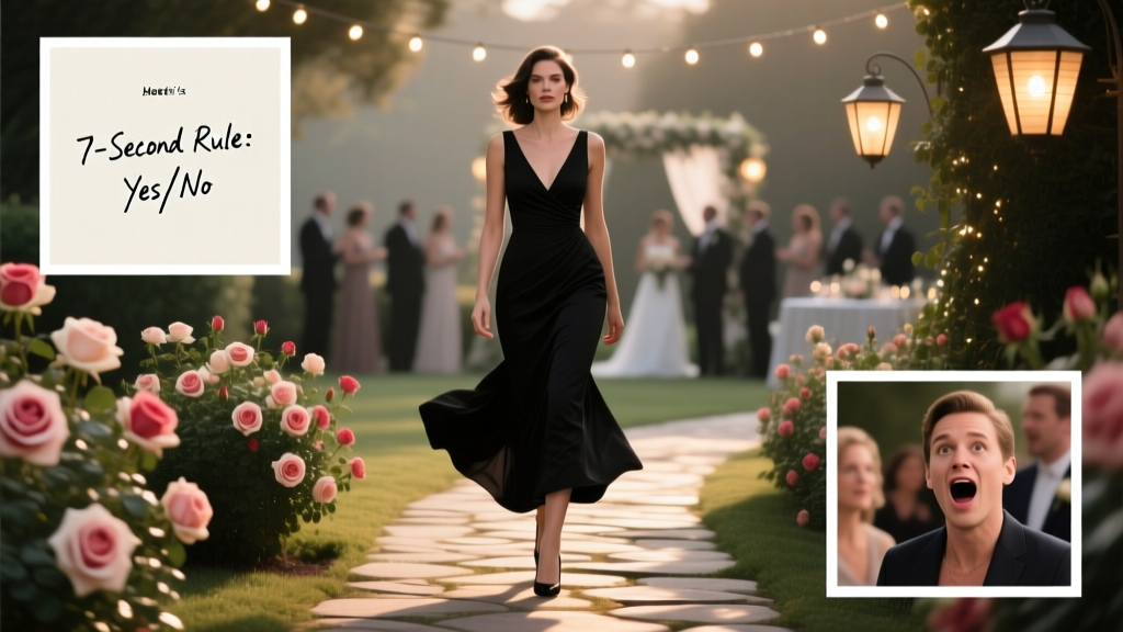 Can I Wear a Black Cocktail Dress to a Wedding? The 7-Second Rule (Plus Real Guest Photos & Host Feedback) That Tells You Instantly Whether It’s Appropriate—or a Social Misstep