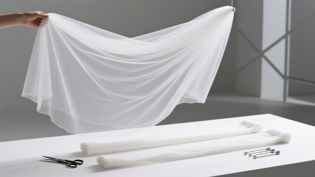 How to Make a Cathedral Wedding Veil: A Step-by-Step Minimal Checklist That Takes Just 3 Hours (No Sewing Machine Required—Just Pins, Scissors & 2 Yards of Tulle)